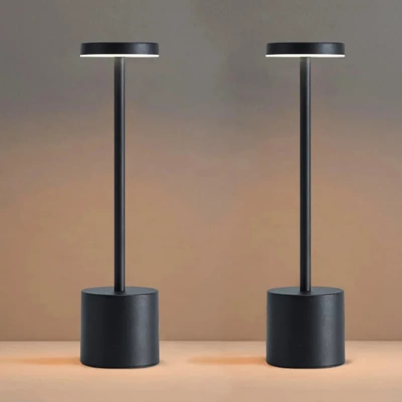 Επαναφορτιζόμενη LED Λάμπα Τραπεζιού με USB, Αγγιγματική Ελέγχου, Ρυθμιζόμενη Φωτεινότητα σε 3 Θερμοκρασίες Χρώματος